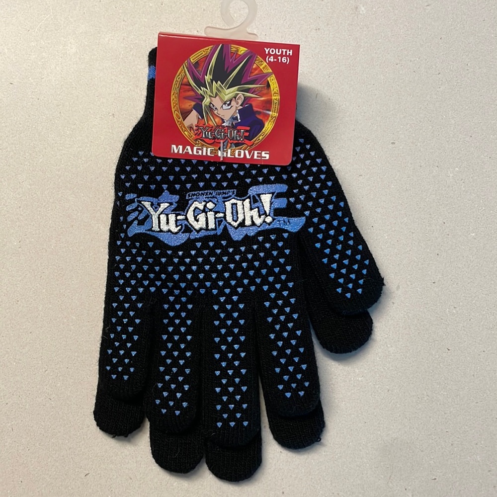 Yu-Gi-Oh! Magic Gloves Youth size 4-16